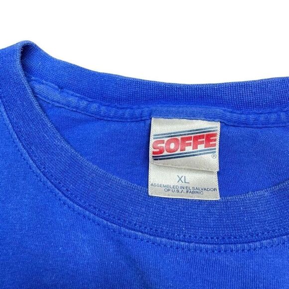 Vintage Kentucky Wildcats T Shirt Mens XL Blue Y2K NCAA Sec Basketball Football - Picture 3 of 10